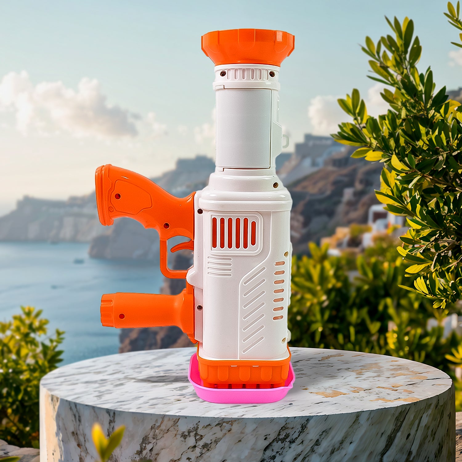 36 Holes Big Rechargeable Powerful Machine Bubble Gun Toys (1 Set) 36 Holes Big Rechargeable Powerful Machine Bubble Gun Toys (1 Set)